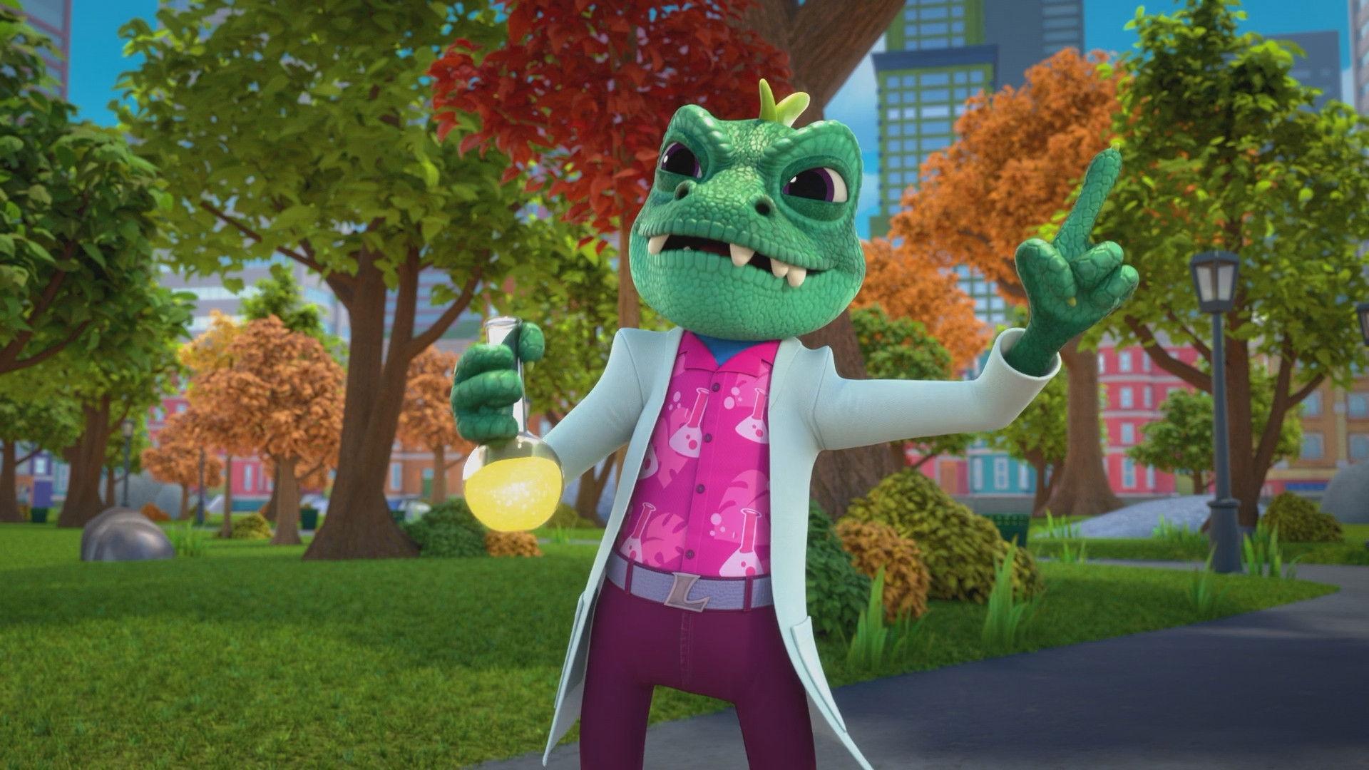 Still from Mixing Up Trouble