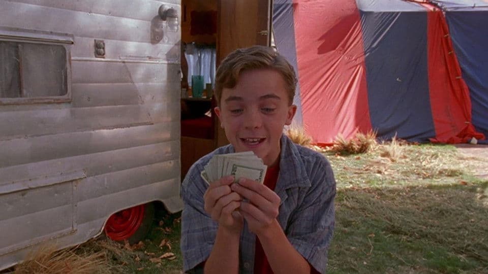 Still from Malcolm Babysits
