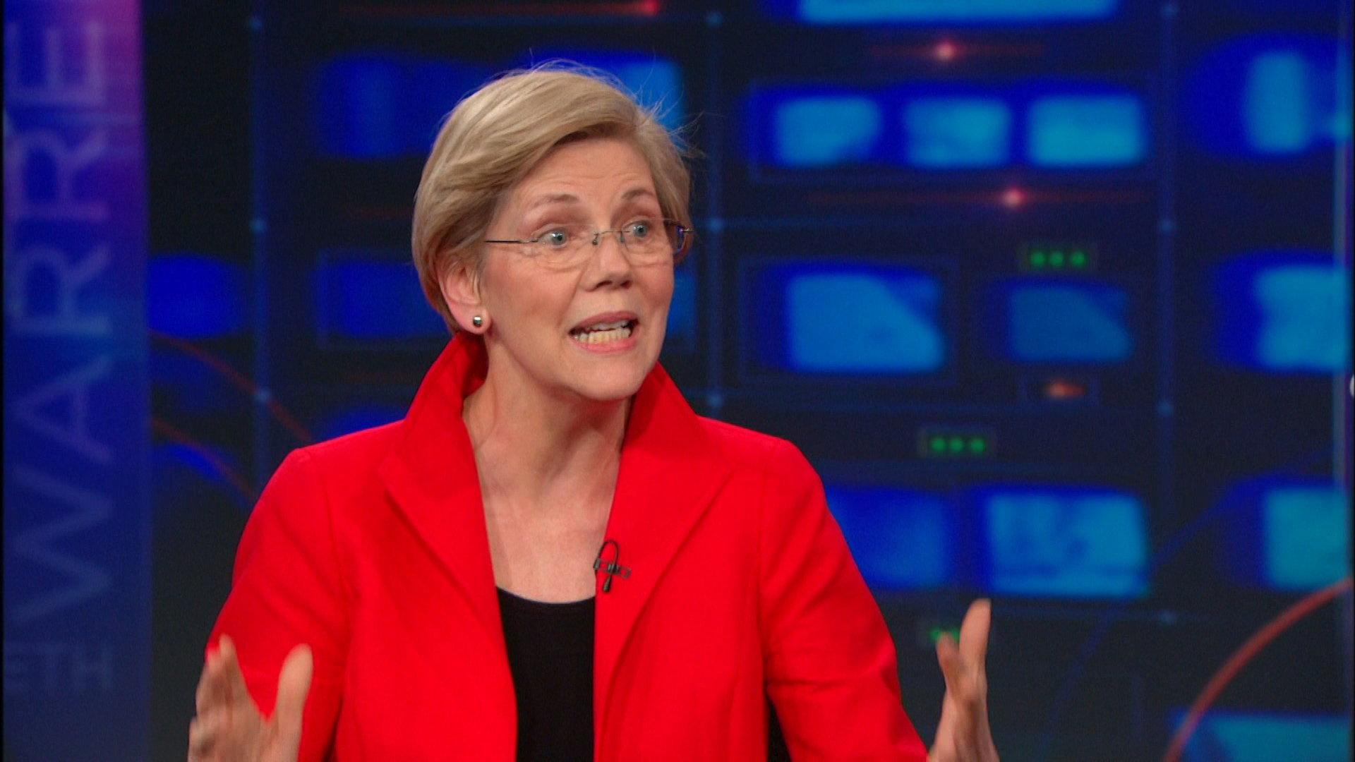 Still from Elizabeth Warren