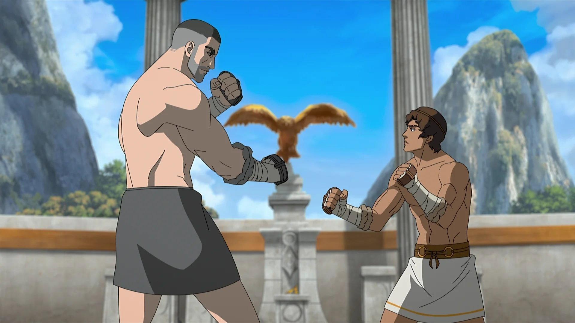Still from Funeral Games