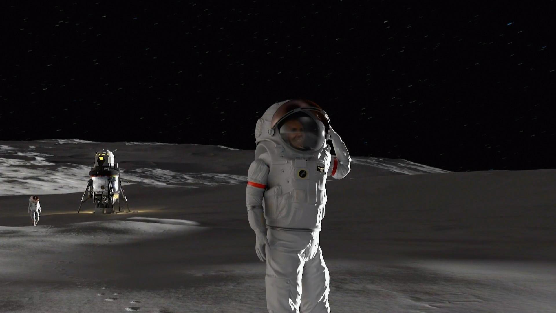 Still from Back to the Moon