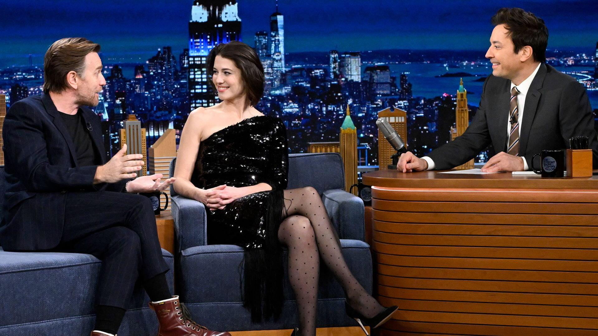 Still from Ewan McGregor and Mary Elizabeth Winstead, Evan Rachel Wood, Marcus King