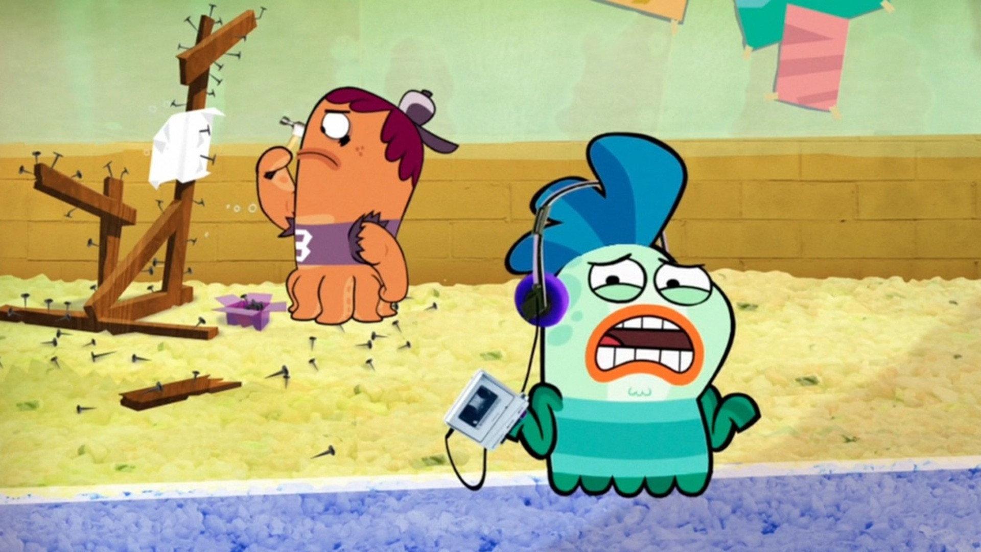 Still from Fish Floaters