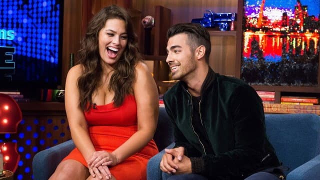 Still from Joe Jonas & Ashley Graham