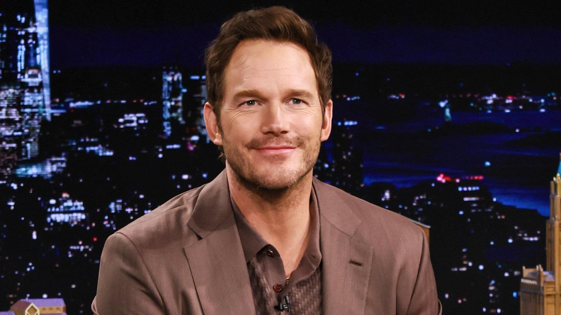 Still from Chris Pratt, Rose Byrne, MGK