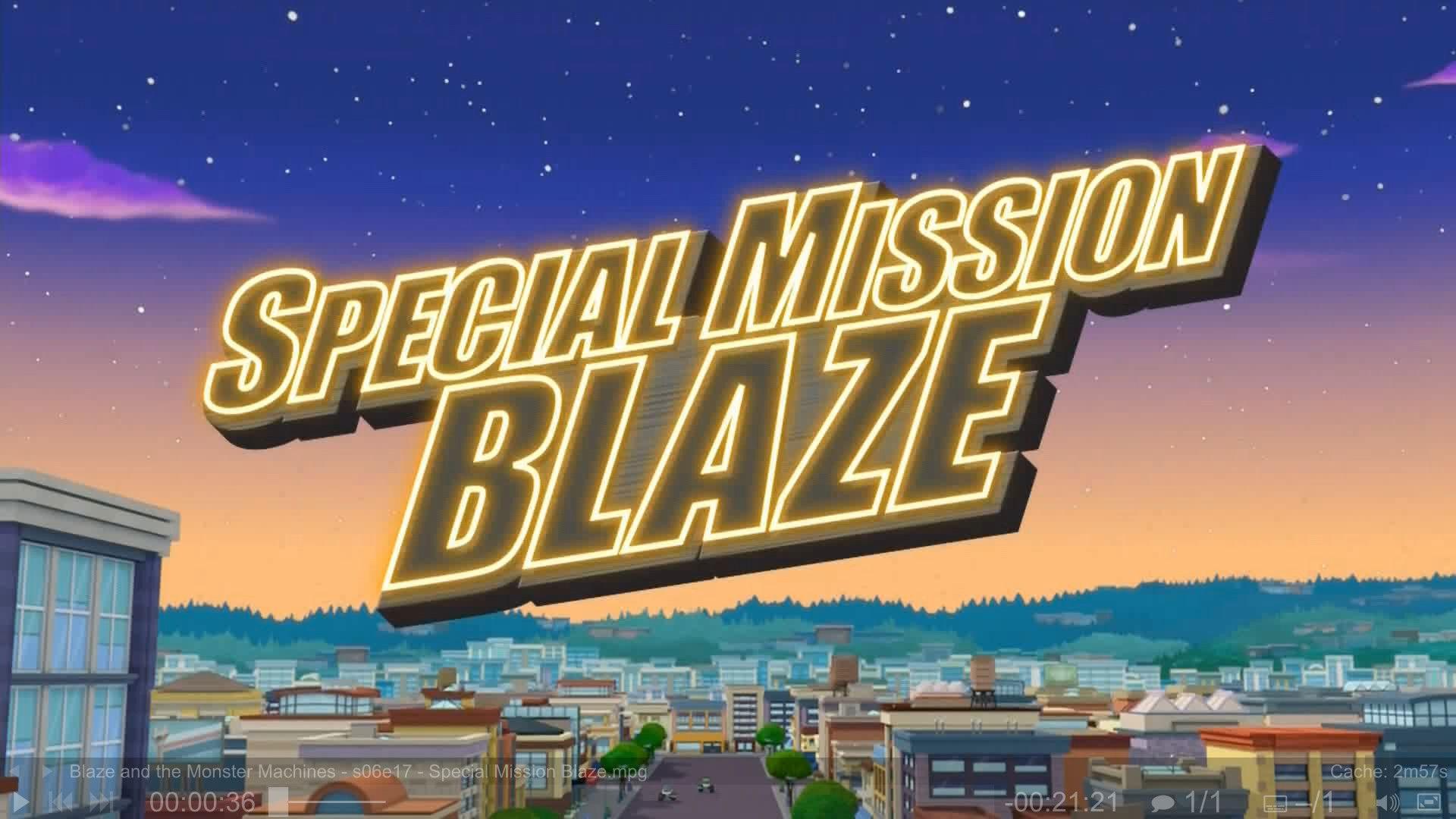 Still from Special Mission Blaze