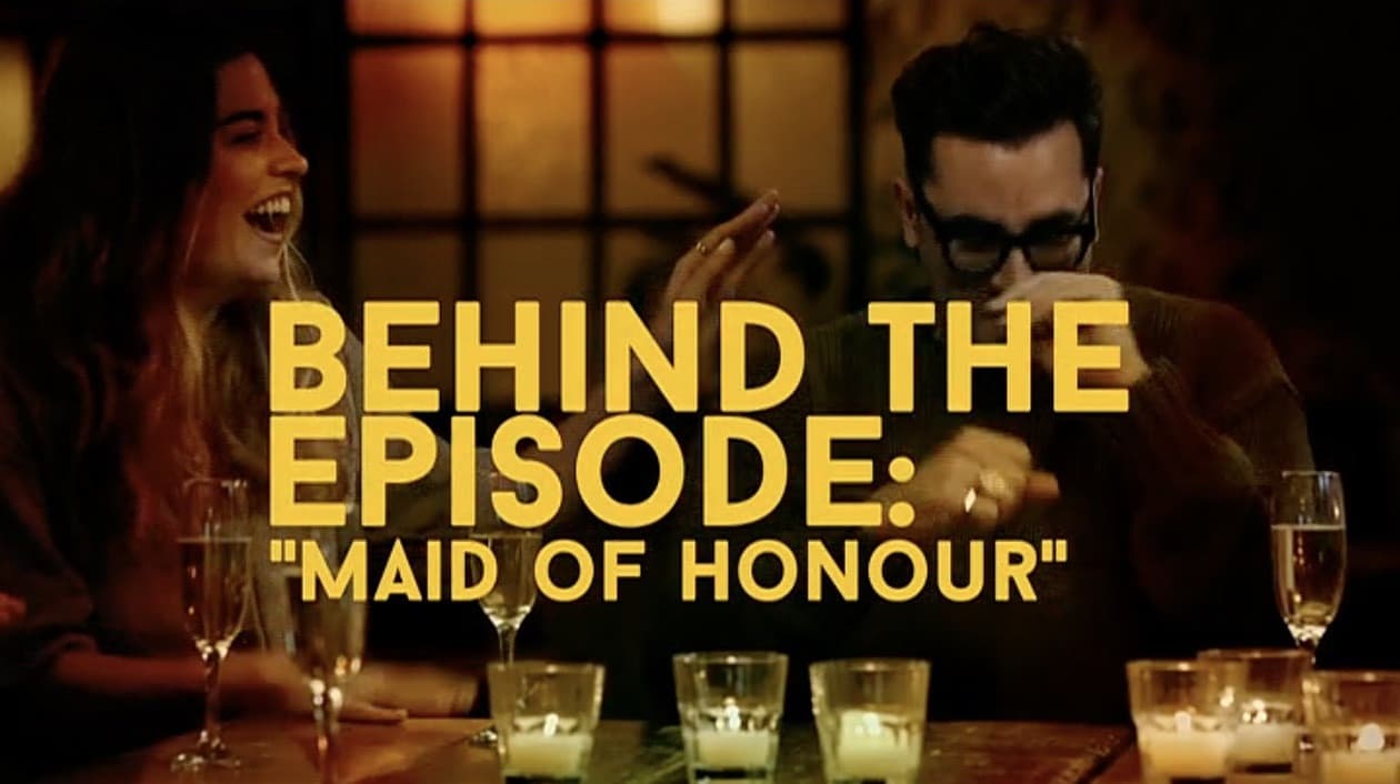 Still from Behind the Episode: "Maid of Honour"