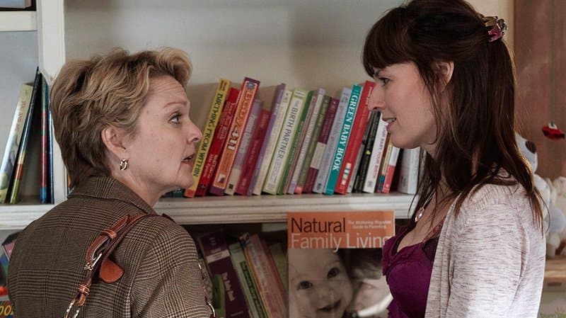 Still from The Road to Hell is Paved with Breast Intentions