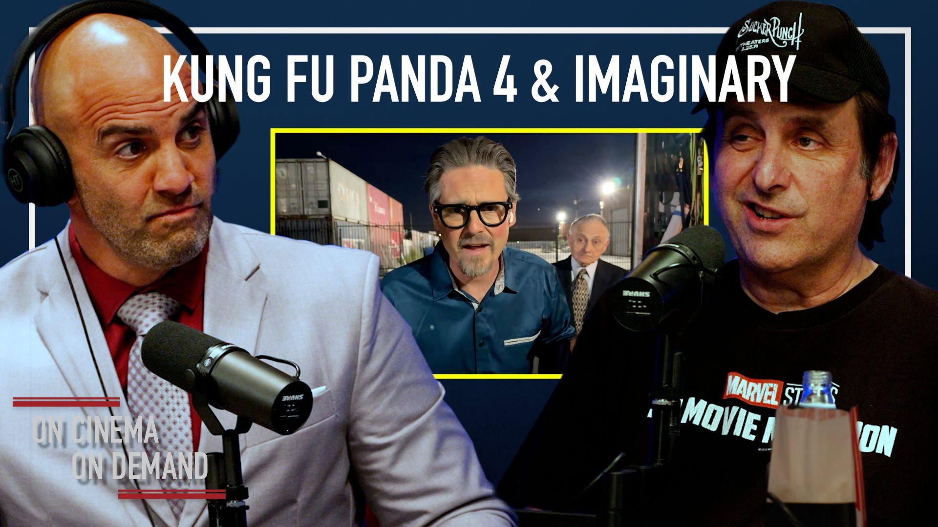 Still from ‘Kung Fu Panda 4’ & ‘Imaginary’