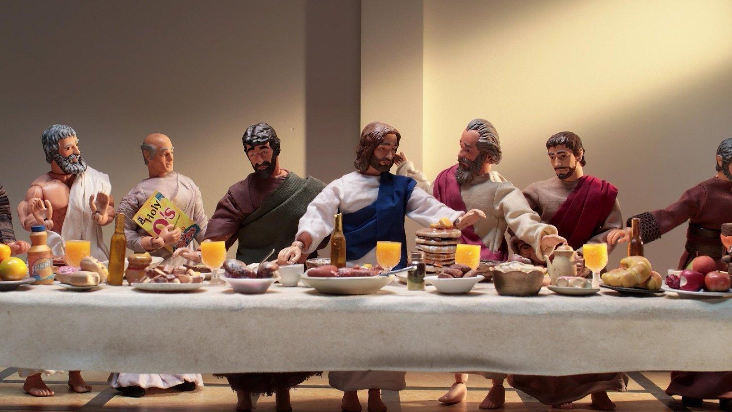 Still from Jew #1 Opens a Treasure Chest