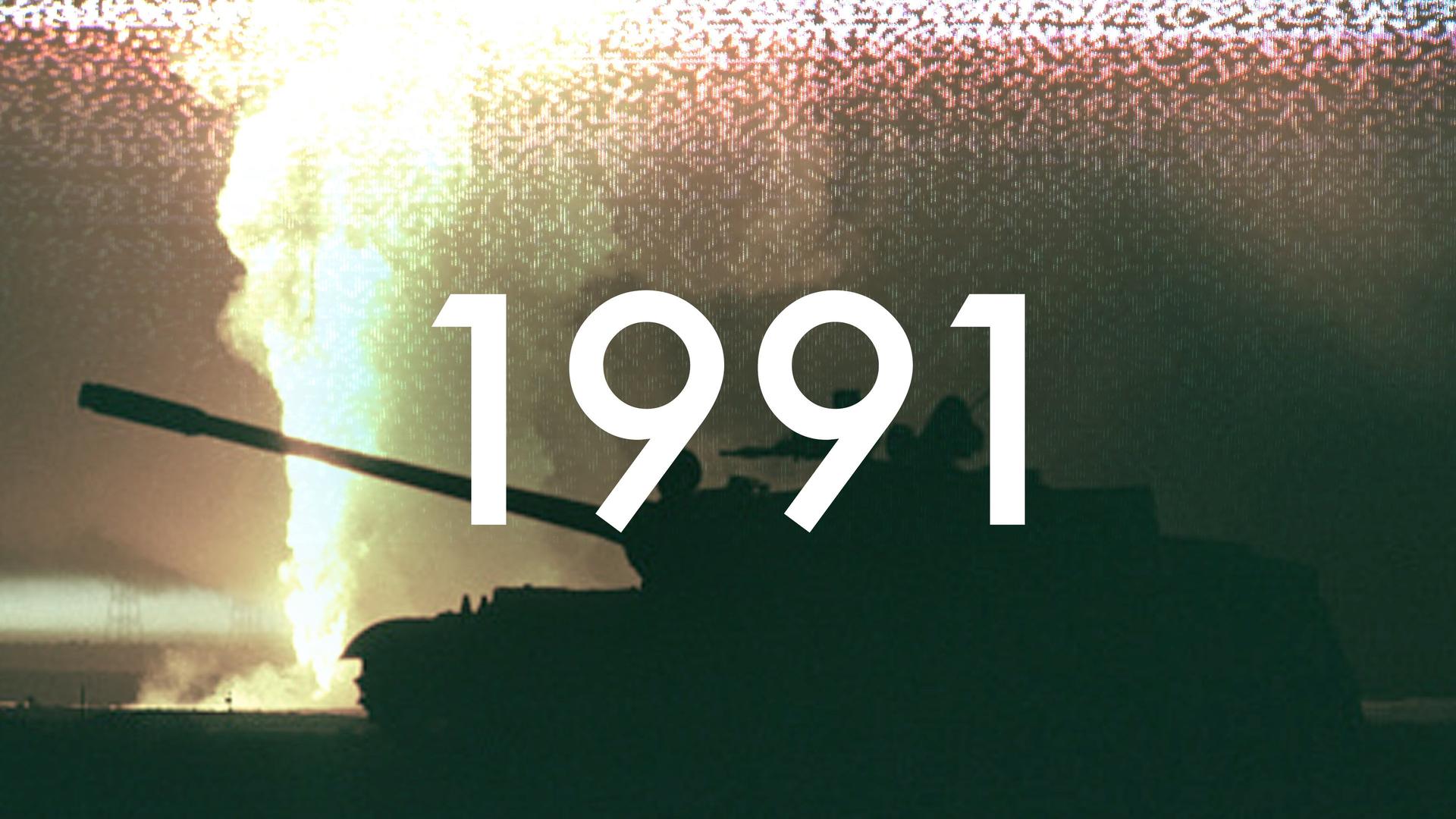 Still from Another Giant Leap: 1984-1992 - Kuwait Invasion (1991)