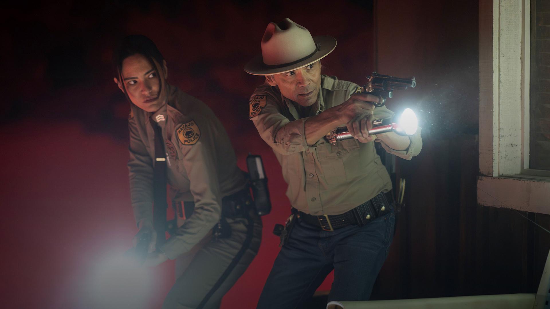 Still from Kǫ' Tsiitáá Álnééh (Baptism by Fire)