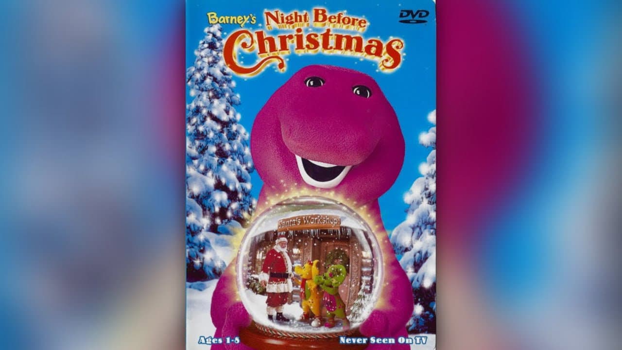 Still from Barney's Night Before Christmas