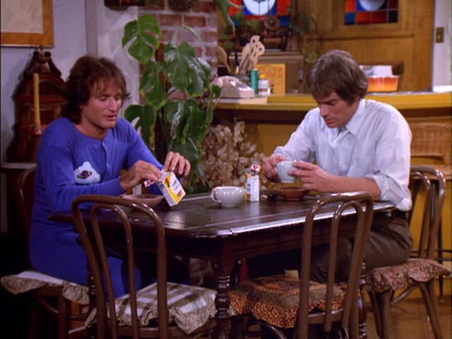 Still from Mork and the Immigrant