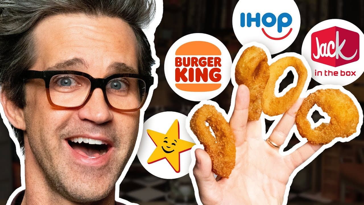 Still from What's The Best Onion Ring? (Taste Test)