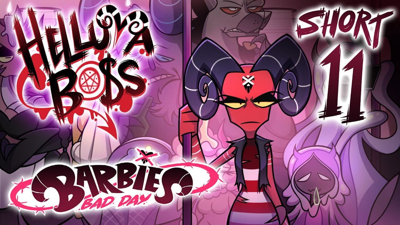 Still from Helluva Shorts 11 - Barbie's Bad Day