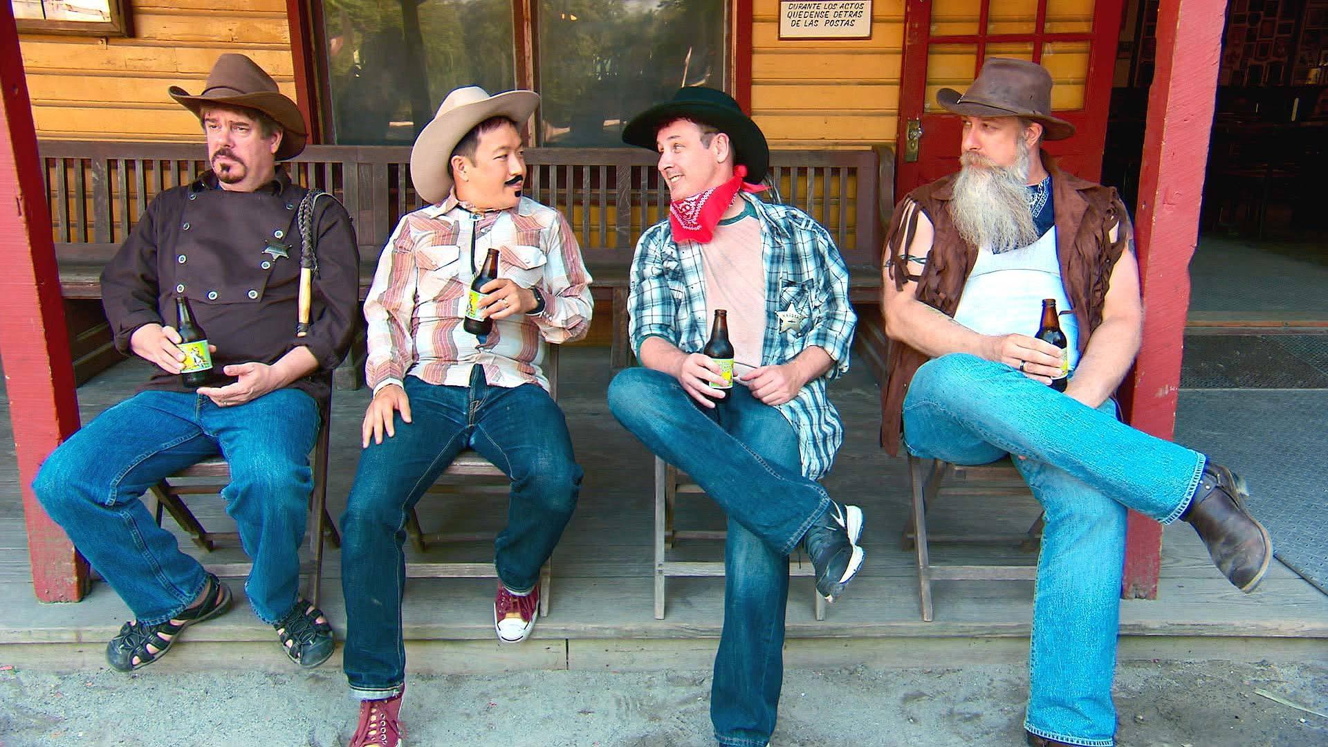 Still from Suburban Cowboys