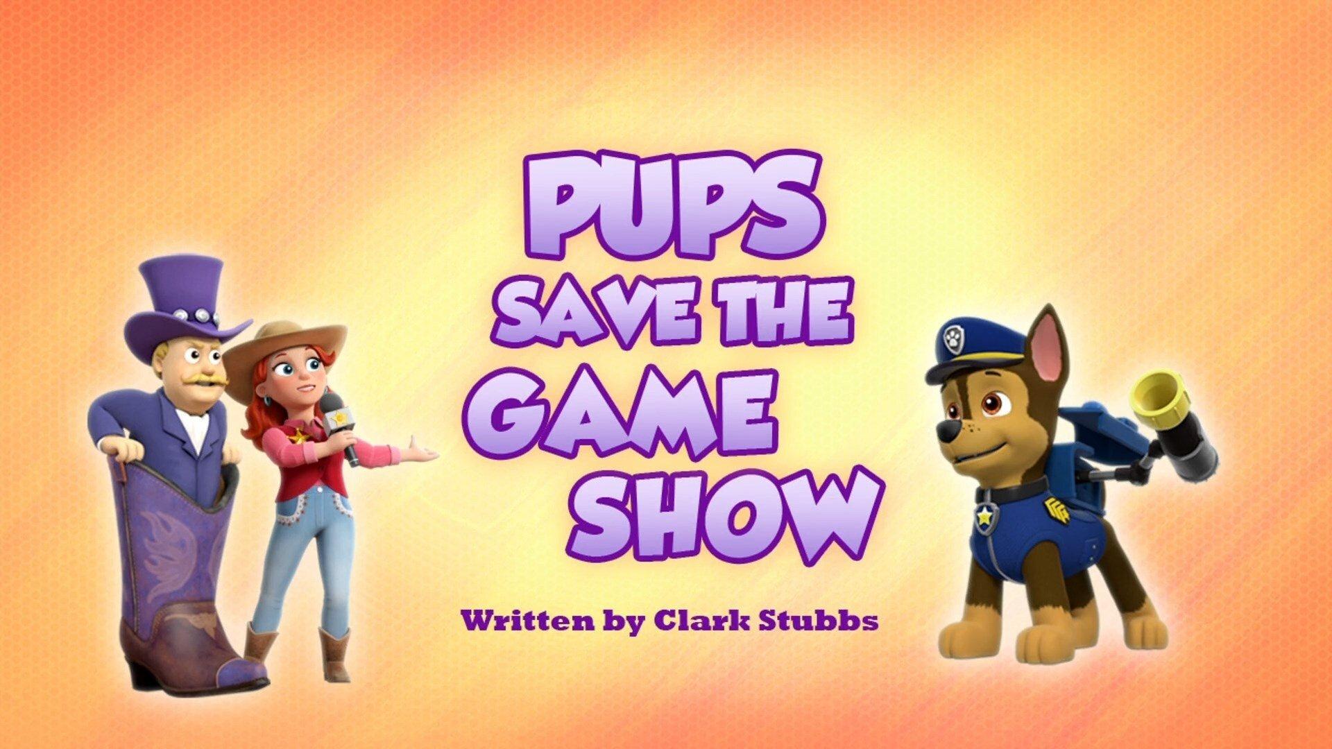 Still from Pups Save the Game Show