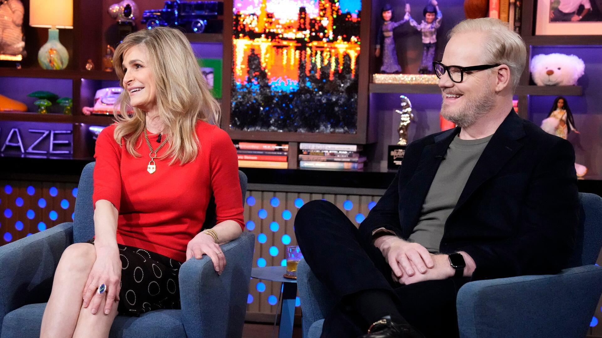 Still from Kyra Sedgwick & Jim Gaffigan