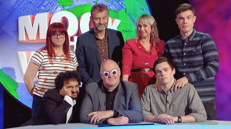 Still from Angela Barnes, Ed Gamble, Rhys James, Nish Kumar, Tiff Stevenson