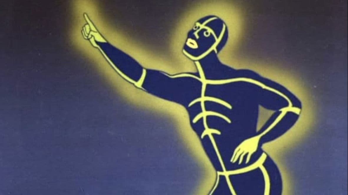 Still from The Neon Phantom of the Roller Disco!
