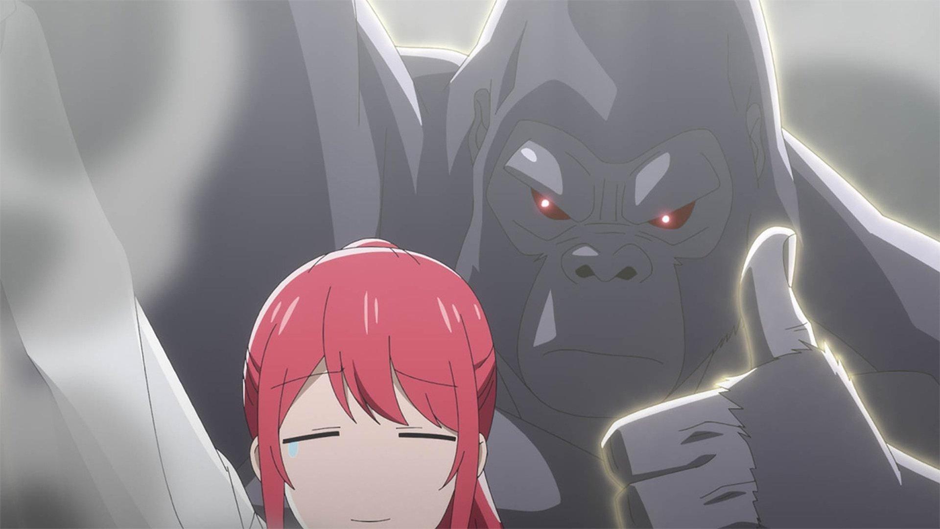 Still from The Gorilla End Filled with Determination and Love