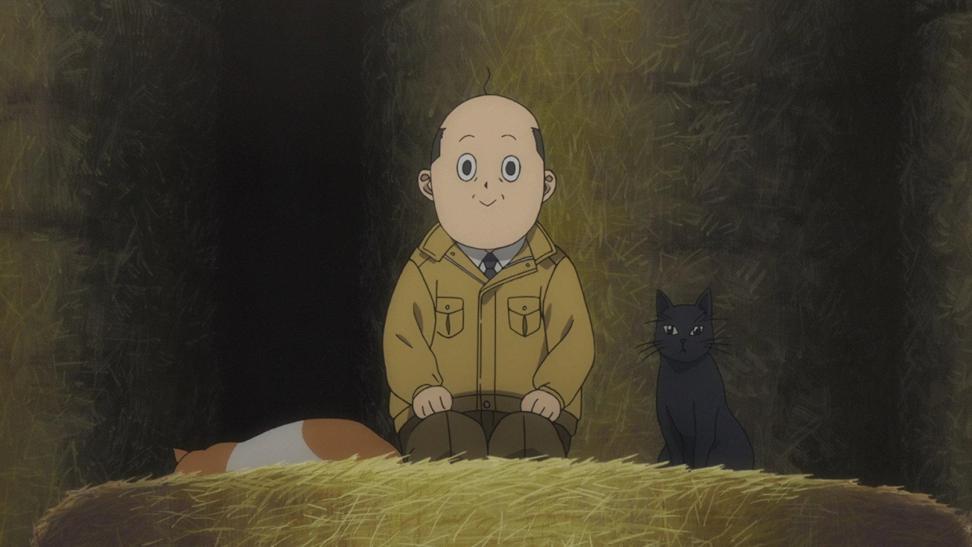 Still from Take Off Running, Hachiken
