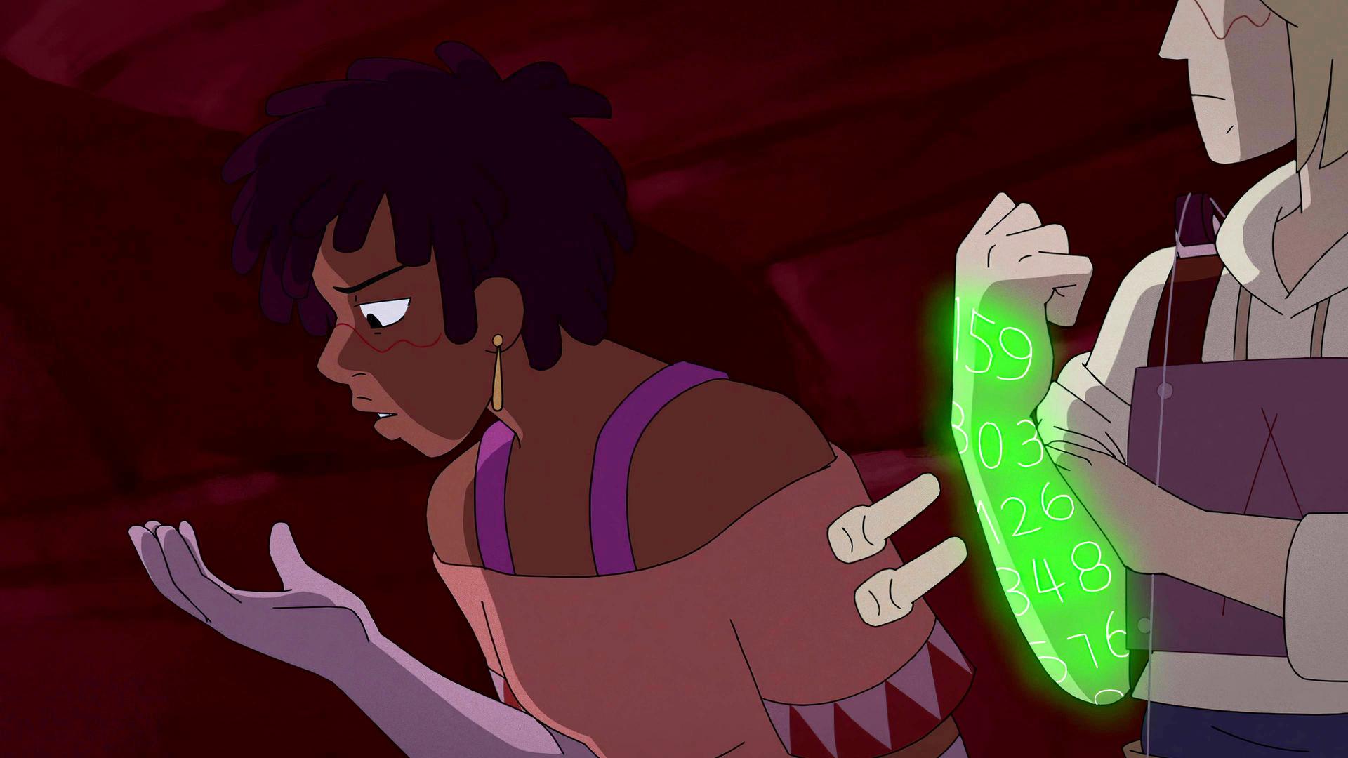 Still from The Canyon of the Golden Winged Snakes Car