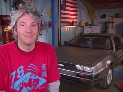 Still from Delorean DMC-12