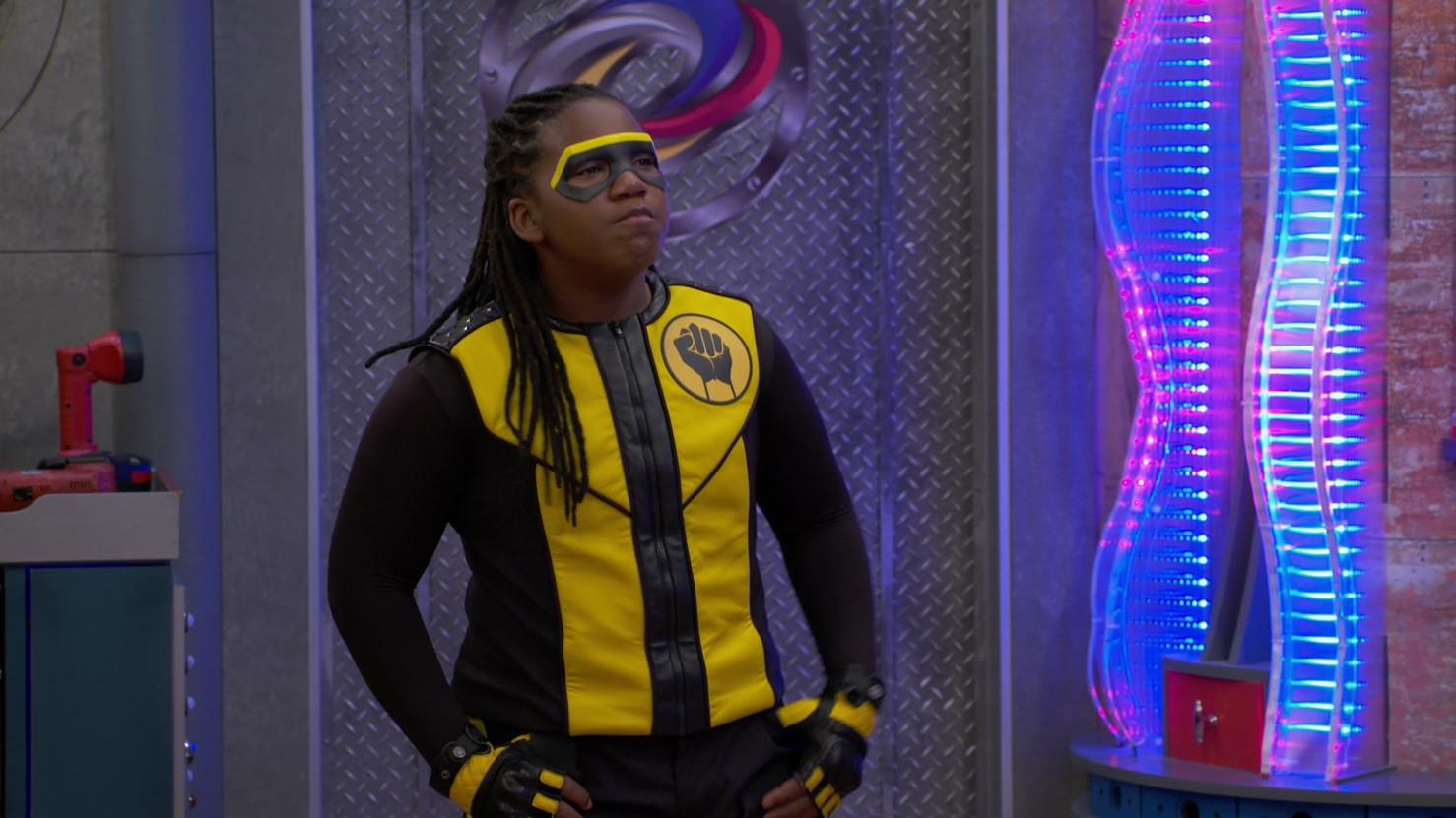 Still from A Cyborg Among Us