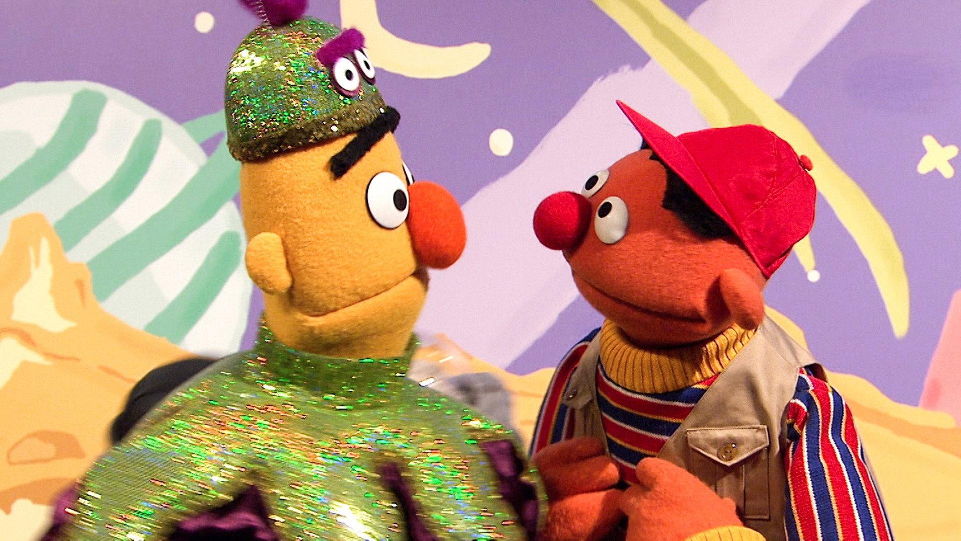 Still from Bert and Ernie Make a Movie (repeat)