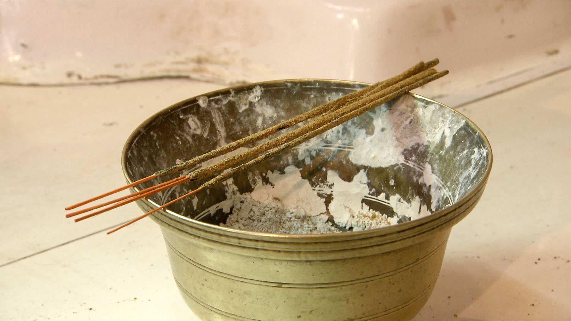 Still from AGA Cookers, Incense Sticks, Jenever