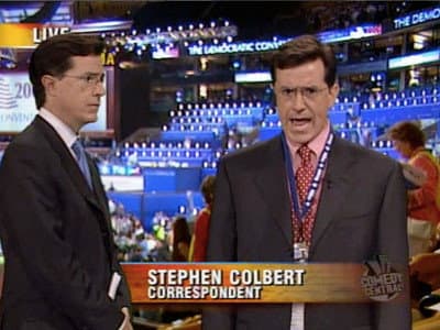 Still from Coverage of the Democratic National Convention