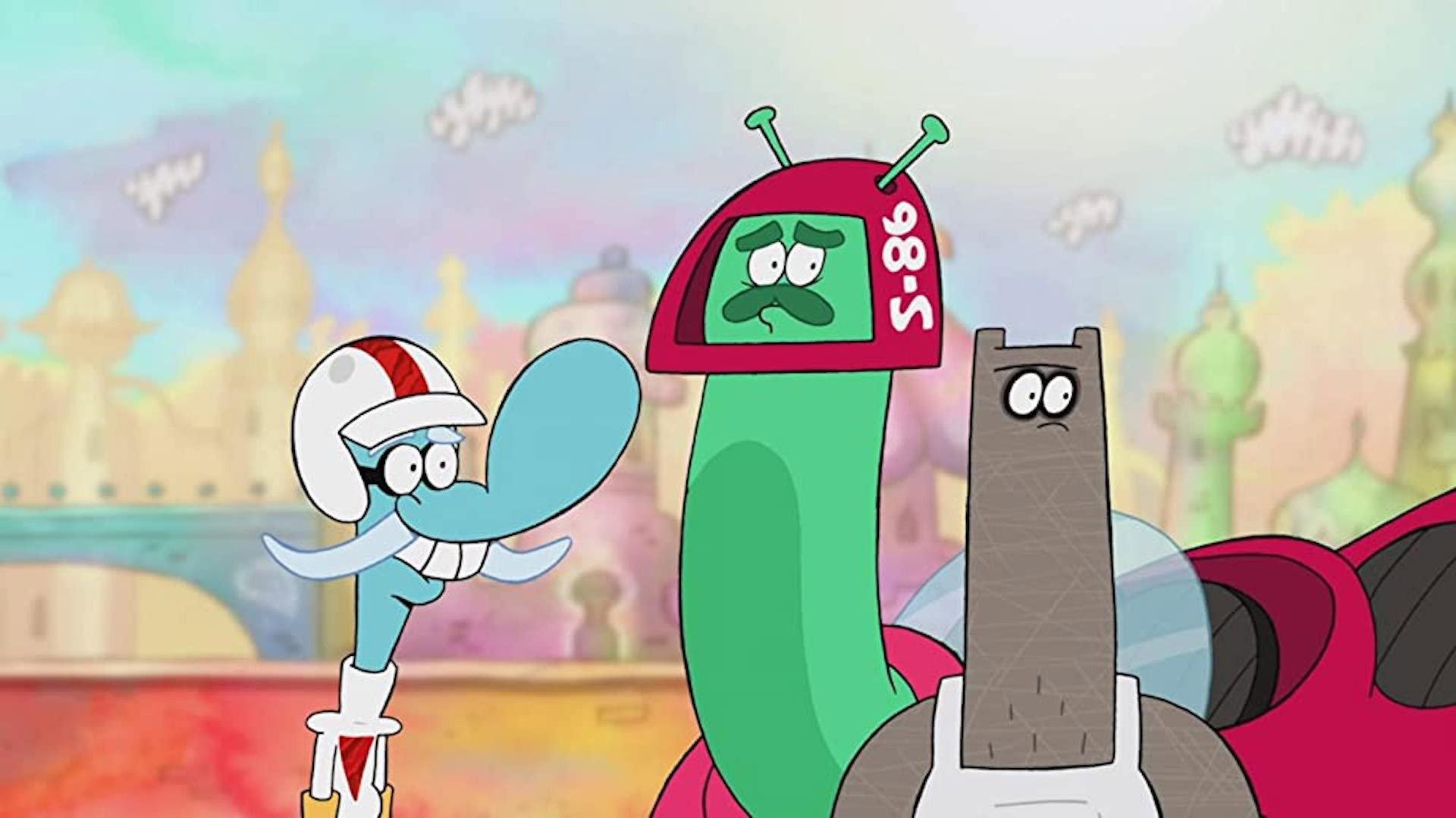 Still from The Snail Car