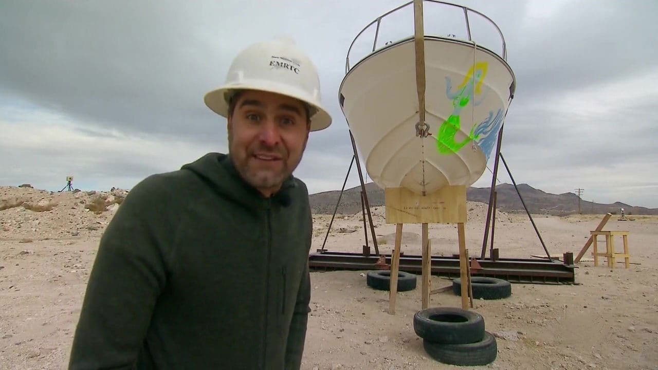 Still from Painting With Explosives/Bifurcated Boat