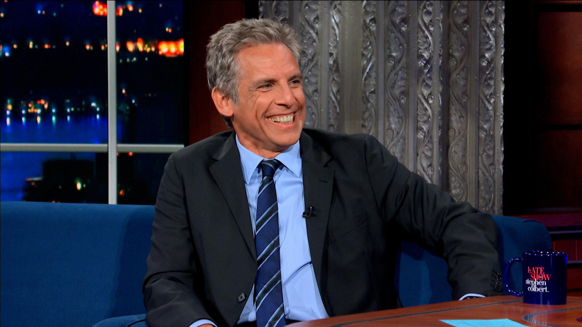 Still from Ben Stiller, D'Arcy Carden, Joe Walsh