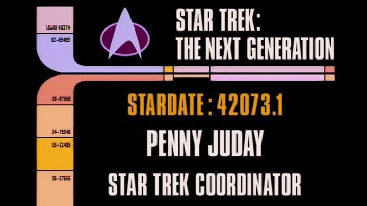 Still from Archival Mission Log: Year Two - Inside Starfleet Archives: Penny Juday