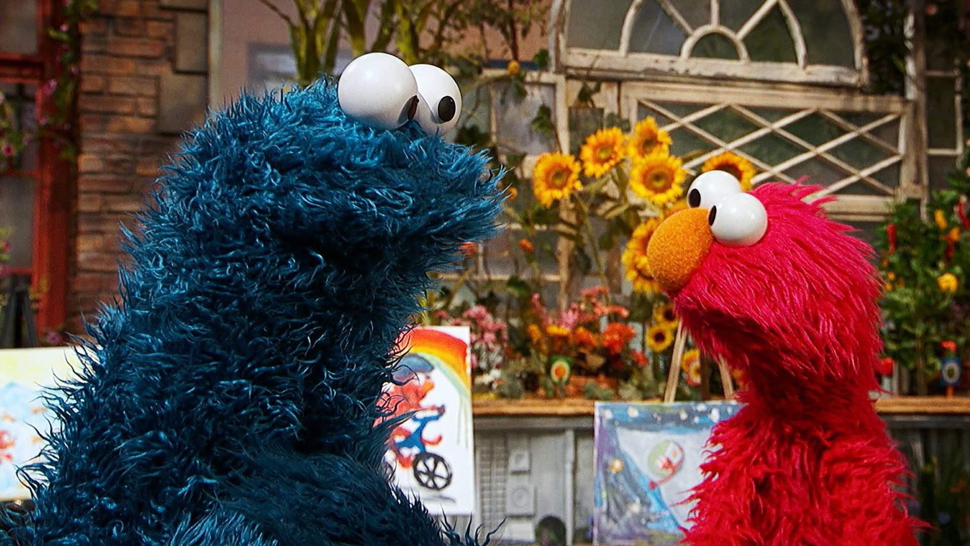 Still from Cookie Monster's Museum Mystery