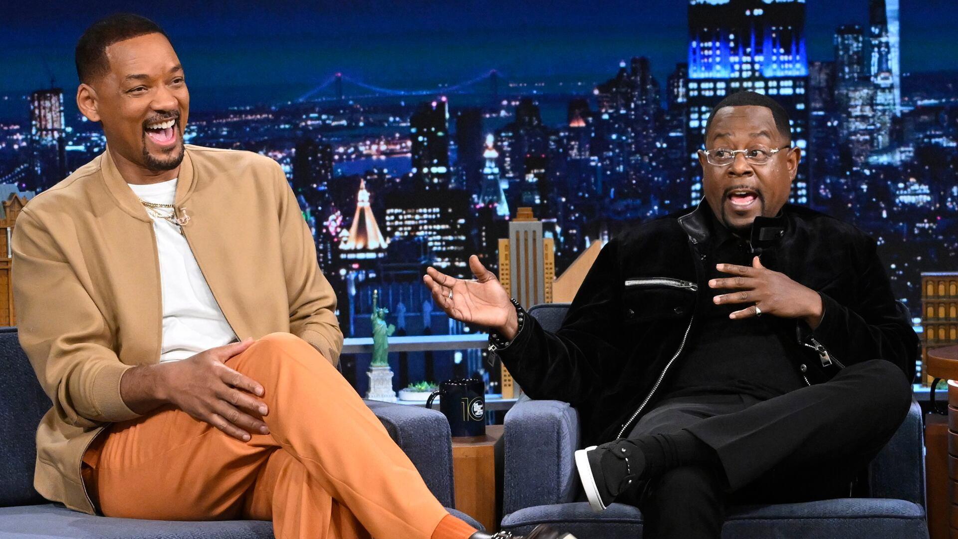 Still from Will Smith and Martin Lawrence, Matt Smith, Megan Moroney