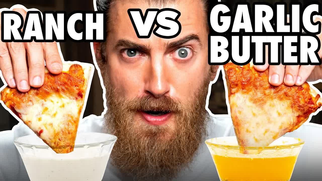 Still from What's The Best Pizza Dip? (Taste Test)