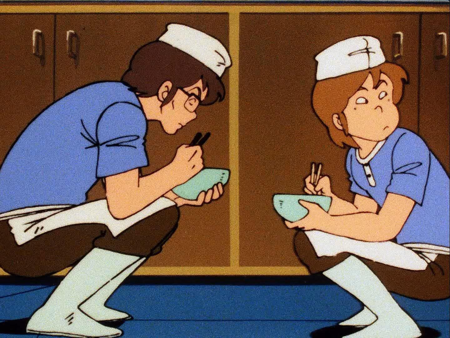 Still from Deadly! Standup Eating Wars!!