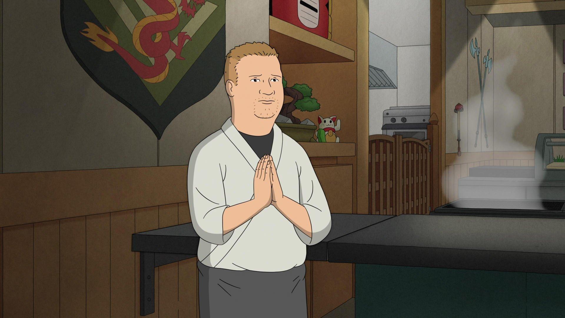 Still from Bobby Gets Grilled