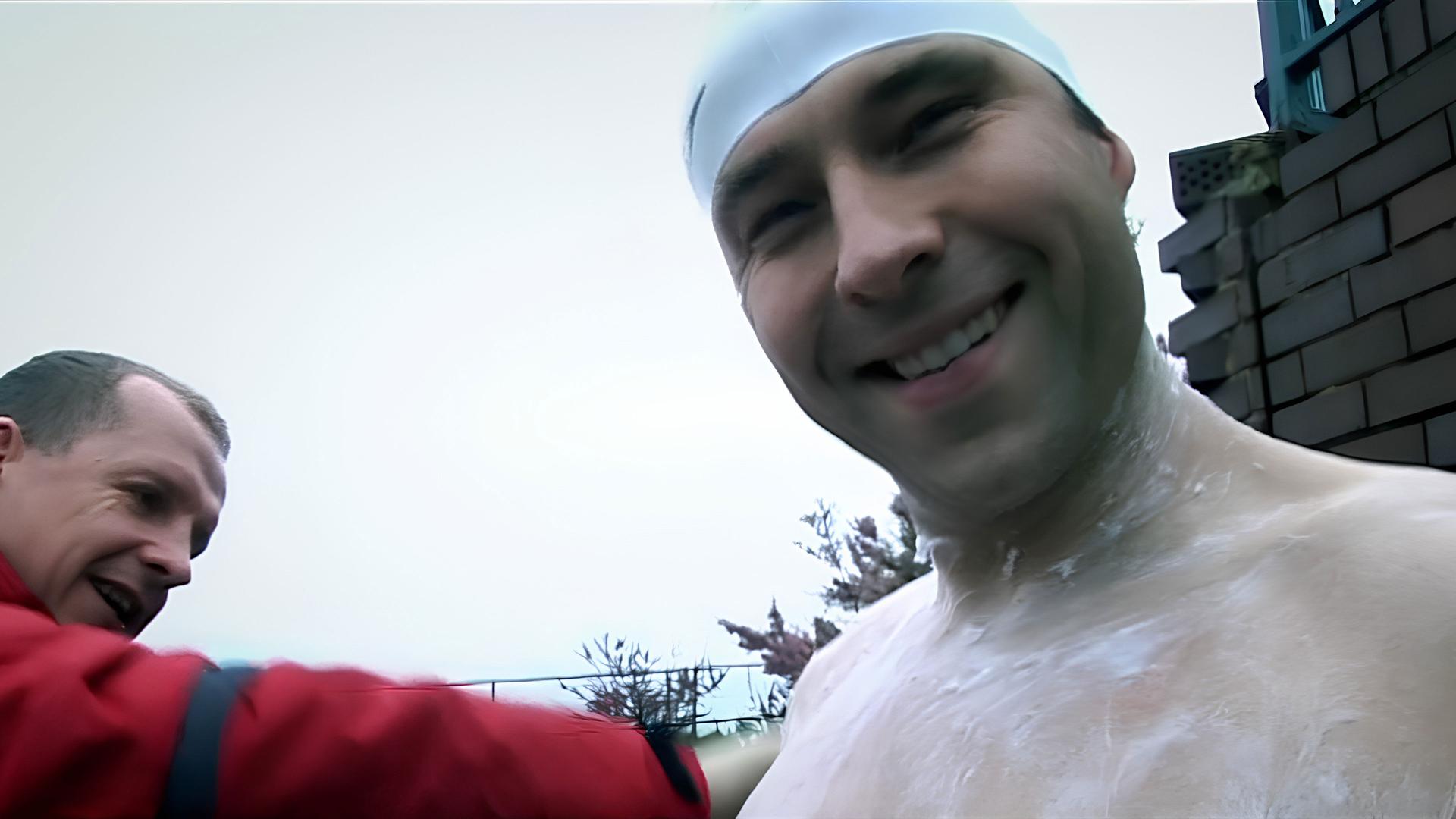 Still from Little Britain's Big Swim