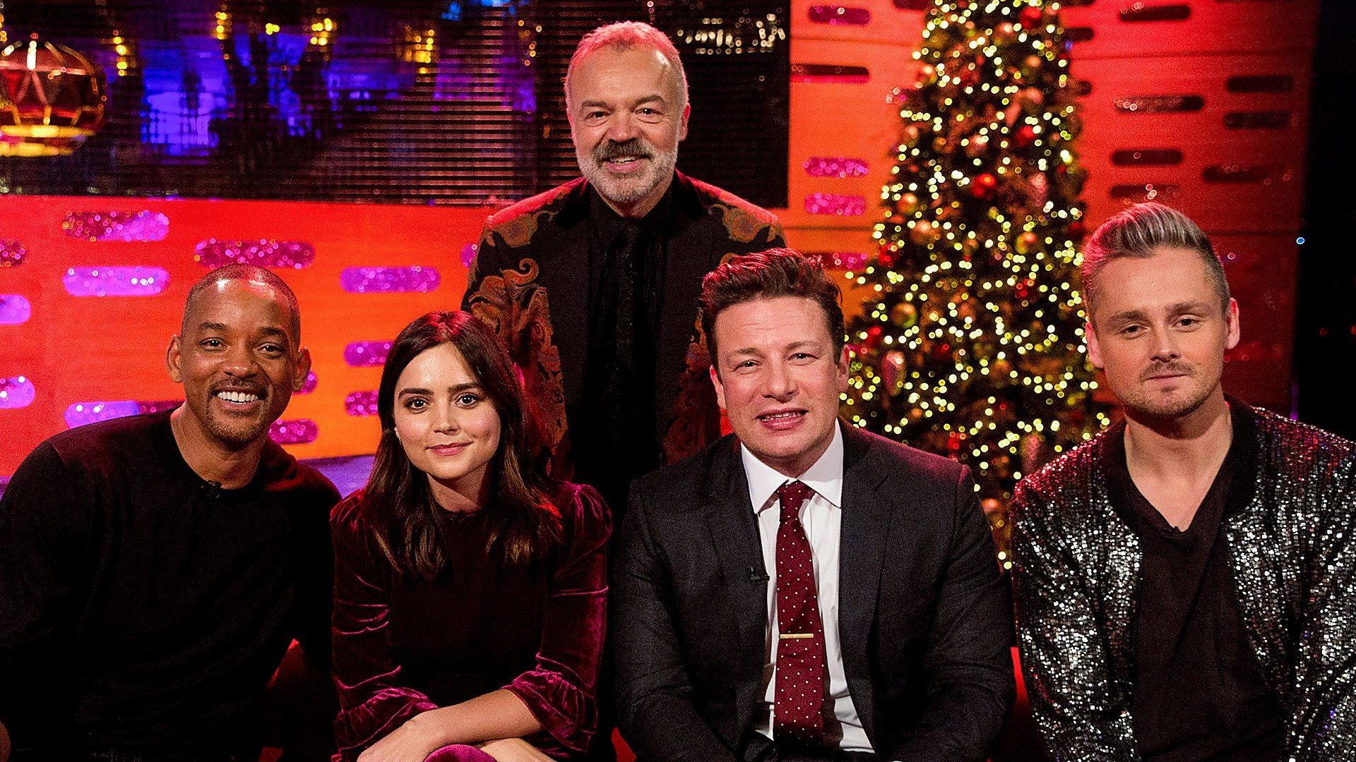 Still from Will Smith, Jenna Coleman, Jamie Oliver, Tom Chaplin