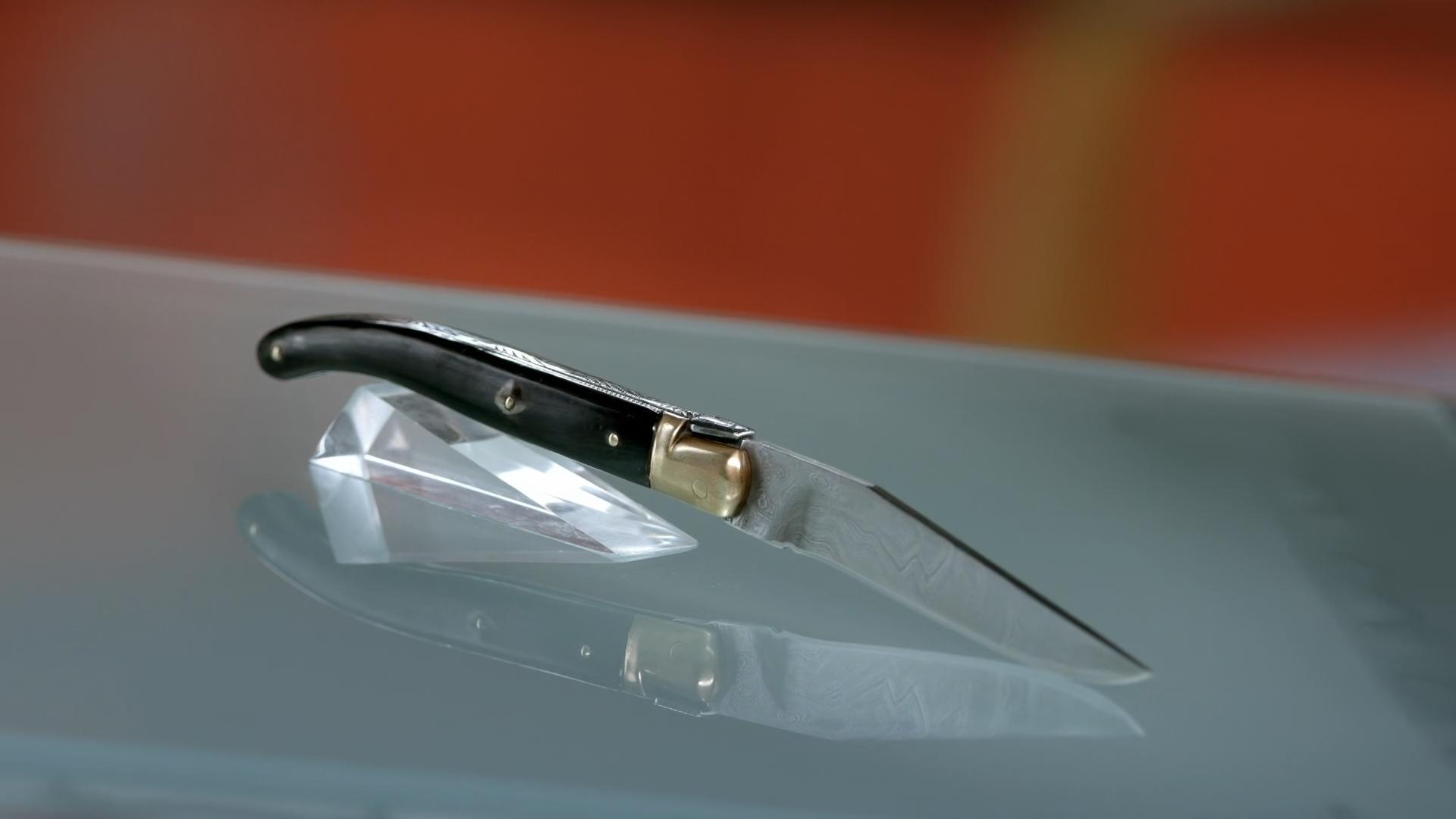 Still from Foosball Tables, Marseille Soap, Laguiole Pocket Knives