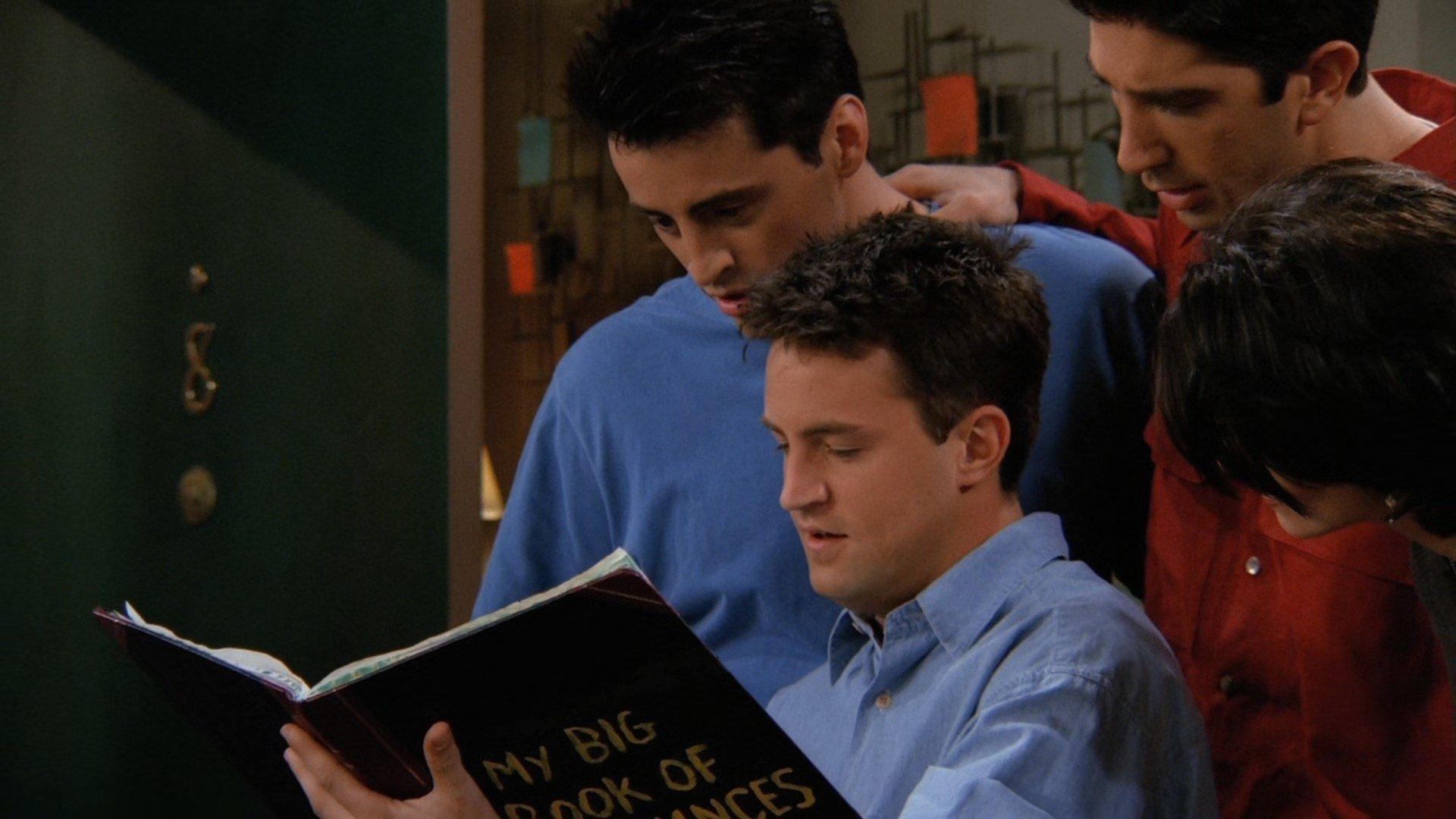 Still from The One Where Heckles Dies
