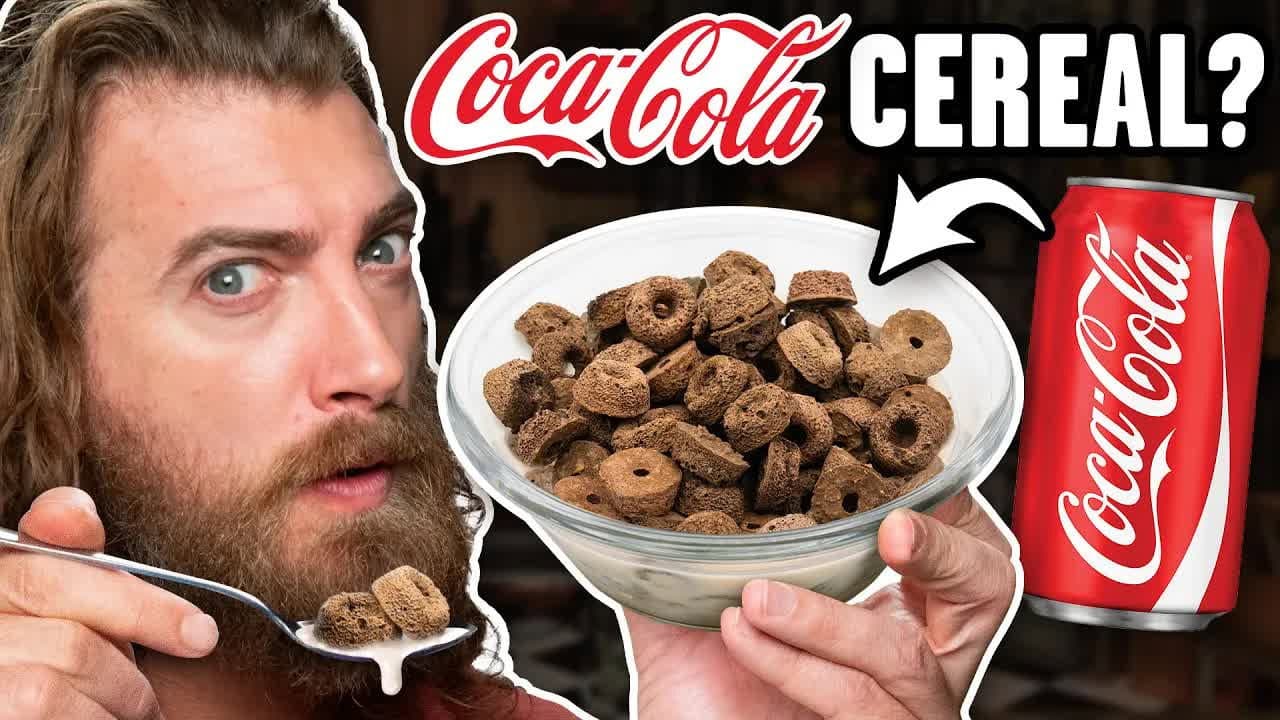 Still from Will It Cereal? Taste Test