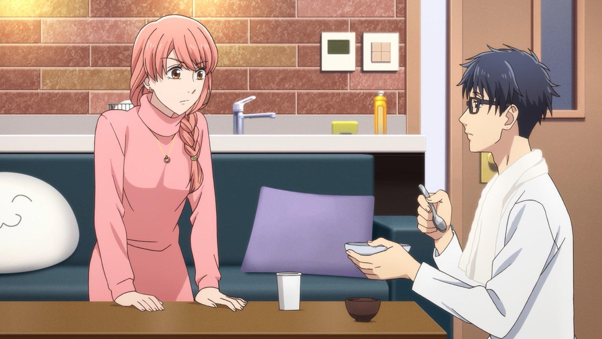 Still from Love Is Hard for Otaku