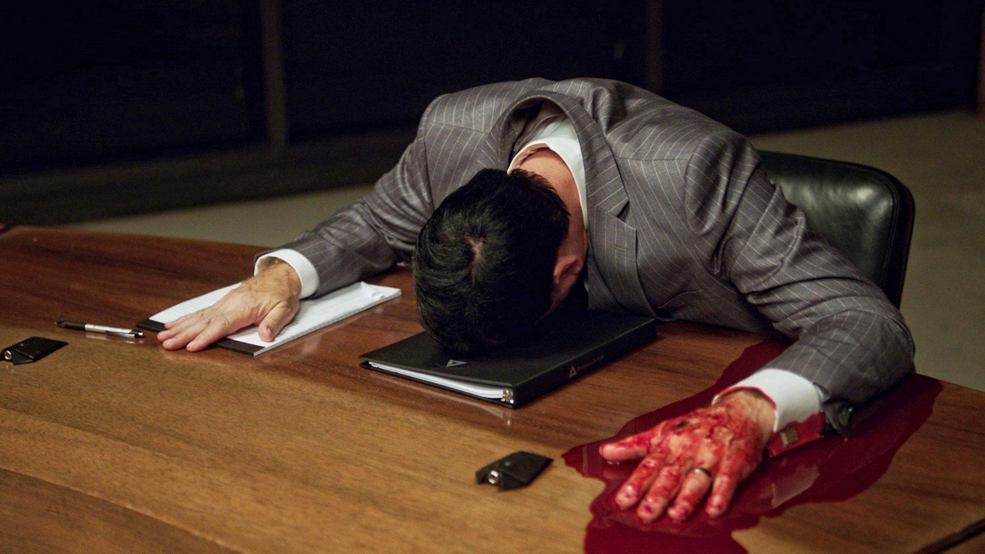 Still from The Long Meeting