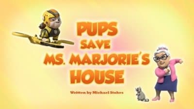 Still from Pups Save Ms. Marjorie's House